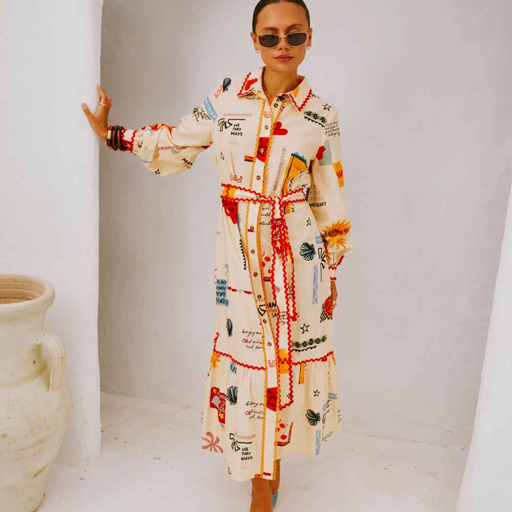 Never Fully Dressed Poema Shirt Dress